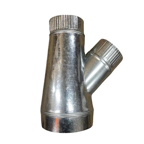 sheet metal wye|4x4 wye duct fittings.